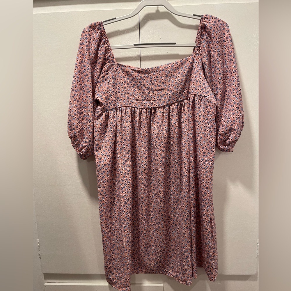 Petal & Pup Bump Friendly Puff Sleeve Dress